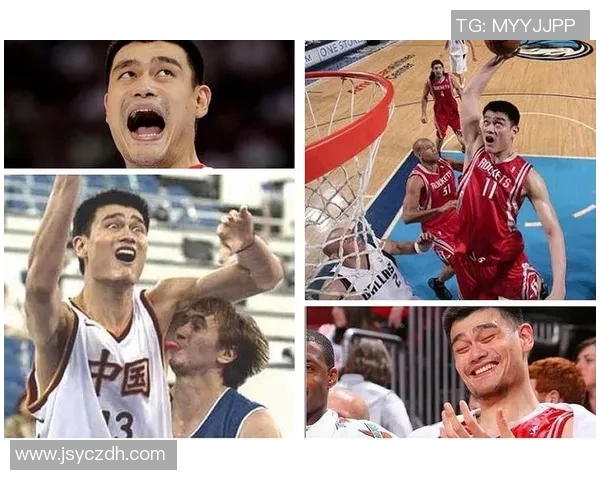 姚明带花表情展现温暖笑容传递友谊与快乐的力量